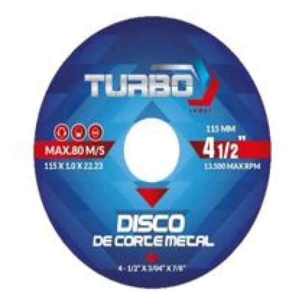 DISCO CORTE METAL 4,5″
